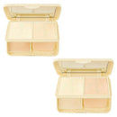Lideal Brand Soybean Milk Essence Pressed Powder Double Layer Of Powder Whi