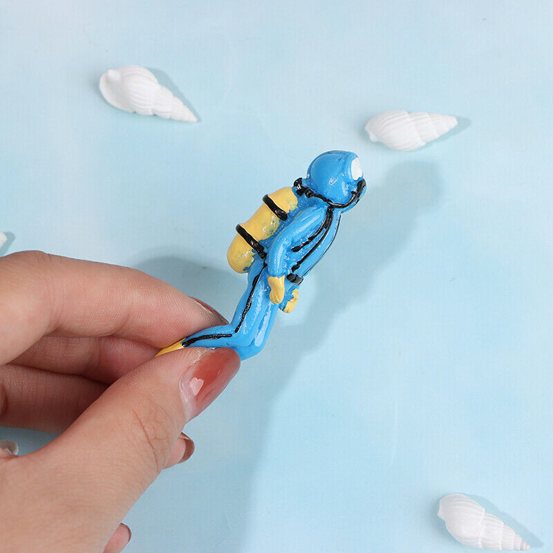 Treasure Hunter Diver Fish Tank Ornament Landscape Aquarium DecorationSEAU