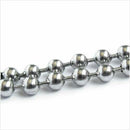 Stainless Steel Bead Metal Bead Necklace Chain J7R1
