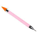 Dual-Ended Nail Art Wax Studs Beads Rhinestone Gems Crystal Jewel Diamond S B5Q9