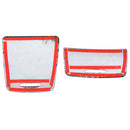 Carbon Abs Center Storage Box Panel Trim Ashtray Cover Car Stickers for Mer H7R6