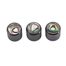 3 Pcs Guitar Bass Metal Dome Control Knob for String Instrument Accessory