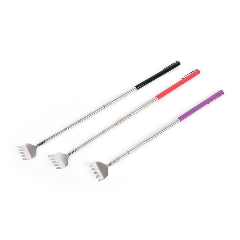 New Metal Stainless Steel Back Scratcher Telescopic Extendable Claw Extender Gw