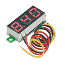0-100V Mini LED Digital Display Voltmeter Car Voltage Gauge Panel For Red Modern