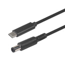 1.5m Type-C Male to DC7.4x5.0mm with Pin PD Power Charging Cable for Dell