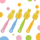 Baby Child Milk Bottle  Teat Cleaning Sponge Brush Wash Cleaner