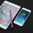 WK128 Round Dual Tips Capacitive Stylus Pen Touch Screen Pen (Light Blue)