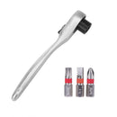 1/4inch Torque Rachet Single-Ended Wrench Bits Bicycle Repair Tool Kits