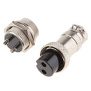 GX16 2 Pins Metal Waterproof Aviation Connector Plug & Socket