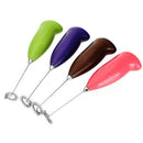 1x Hand-Held Electric Mini Egg Beater Milk Coffee Whisk Mixer Eggbeater FoamerM&
