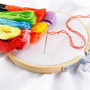 100 color Cross Stitch Threads Cotton Sewing Skeins Embroidery Thread DIY Sew Gw