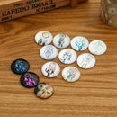 50 PCS Mixed dream catcher photo round dome glass cabochons 12mm diy handma