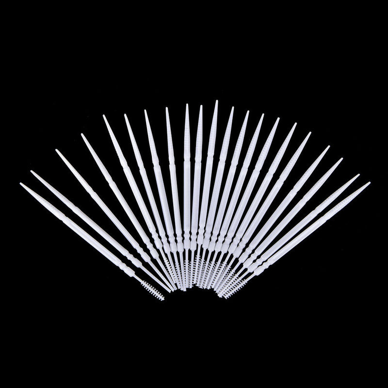 300 Pcs Plastic Dental Picks Oral Hygiene 2 Way Interdental Brush Tooth Pic Kw