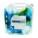 Portable 10L Folding Outdoor Camping Drinking Water Bag Container Carrier
