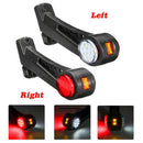 1Pc 12V 24 LED Side Marker Light Outline Stalk Lamp For Trailer Truck Van Lor-OZ