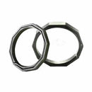 Titanium Alloy Carabiner Hanging Buckle Key Ring Quickdraw Kit*` Keychain E P7L3