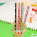Cute Cookie Shape Black Ink 0.38mm Gel Pen Student Ball Point Pen Stationery