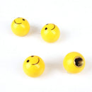 4x Bike Tire air Valves  Fine "SMILE FACE" Ball Car Truck Stem Cap Wheel Rims FT
