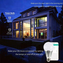 Magic Smart LED Bulb Lamp E27 7W RGBW Remote Control Timing Dimmable Light