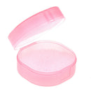 Round shower bathroom dish plate case travel hiking holder container soap box M&