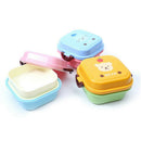 Kids Cute Portable Cartoon Lunch Box Food Fruit Container Storage Box Picni V4I1
