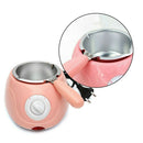 Pink Chocolate Melting Pot Electric Fondue Melter Machine Sets DIY Kitchen Kit