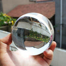 Transparent color Glass Crystal Ball Healing Sphere Photography Props ball  I2H5
