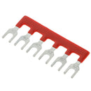 20 Pcs 6-position Fork Pre-insulated Terminal Block Terminal Block