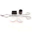 Melting Set 35mm Tongs + 2x Smelting Bowl + Ingot Mold + Graphite Crucible
