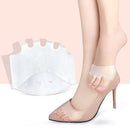Silicone Gel Insoles Forefoot Pads Pain Relief Toe Separator Foot Insert-Cushion