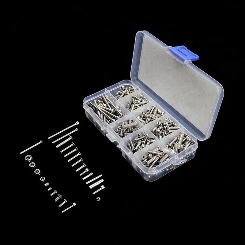 RC Cars M2 M2.5 M3 M4 Stainless Steel Hexagon Socket Head Cap Screws Nut Se H3U7
