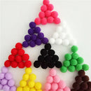 Wholesale 100pcs/Pack Colors Wool Felt Balls 1cm Handmade Making DIY Beads AU