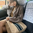 Large Shopper Bag Jumbo Canvas Totes Beach Bag Big Shoulder Bag Summer Stri Y6U6