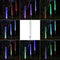 2pcs Color-changing LED Solar Lamp Waterproof Garden Light (Cylindrical)