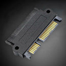 New 7+15 pin SAS to 7+9 pin SATA 180 Degrees Straight Head Adapter Converter