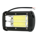 5 inch 72W LED Light Bar Spotlight Offroad Car SUV Truck Boat Work Lamp