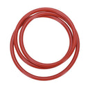 Red Silicone O Ring Oil Seal Seals Washer 115 x 110 x 2.5mm