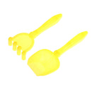 2Pcs/set Sand Water Beach Play Toys Set Kids Seaside Shovel Rake Kit Funny ToolL