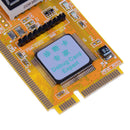 3in1 mini PCI PCI-E LPC PC laptop analyzer test diagnostic post test card parJSE