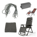 Elastic Cord Ropes & Head Cushion Pillow & Fabric Cloth for Recliners, Lounger