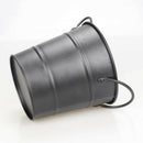 Stainless Fries Baskets Chips Bucket Dessert Appetizer Snacks Bucket Black