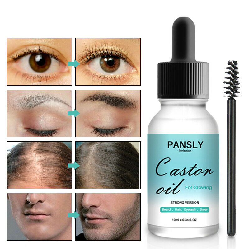 Pansly Eyelash Growth Serum Eyelash Enhancer Natural Castor Oil Maintenance R6D3