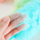 New.Shower Scrubber Loofah Sponge Bath Body Back Brush with Long