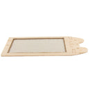 Pet Cat Kitten Wooden Scratch Plate Scratcher Pad Seize Catch Board Mat S