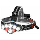 250000LM 6X T6 LED Headlamp Rechargeable Head Light Flashlight Lamp+Battery