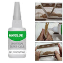 Uniglue Universal Super Glue Strong plastic glue 50ML Large AU
