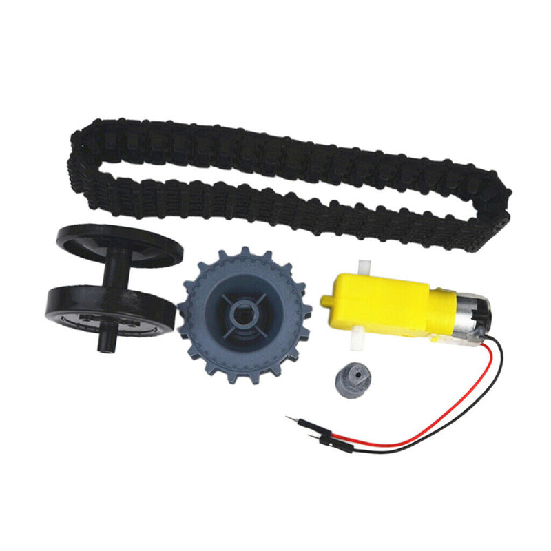DIY Tank Accessories Set of 40 Section Tank Track Conveyor and Drive Wheels -