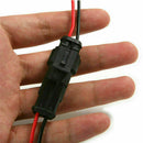 1 Kit 2 Pin Elektrisch Kable Draht Steckverbinder Stecker Q9Q6 LKW X4Z1 Mot O0X8