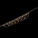 Sexy Women Golden Bells Tassels Chain Adjustable Anklet Bracelet Beach Foot