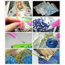5D DIY Cross Stitch Diamond Rhinestone Painting Home N Religious Decoration J2Q3